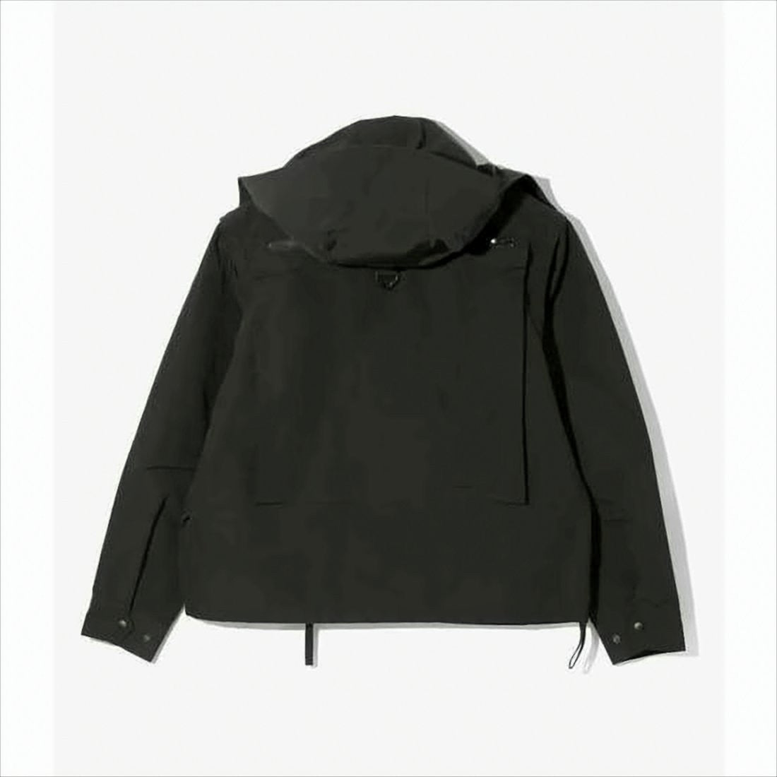 South2 West8 Utilitarian Black Jacket With Detachable Hood