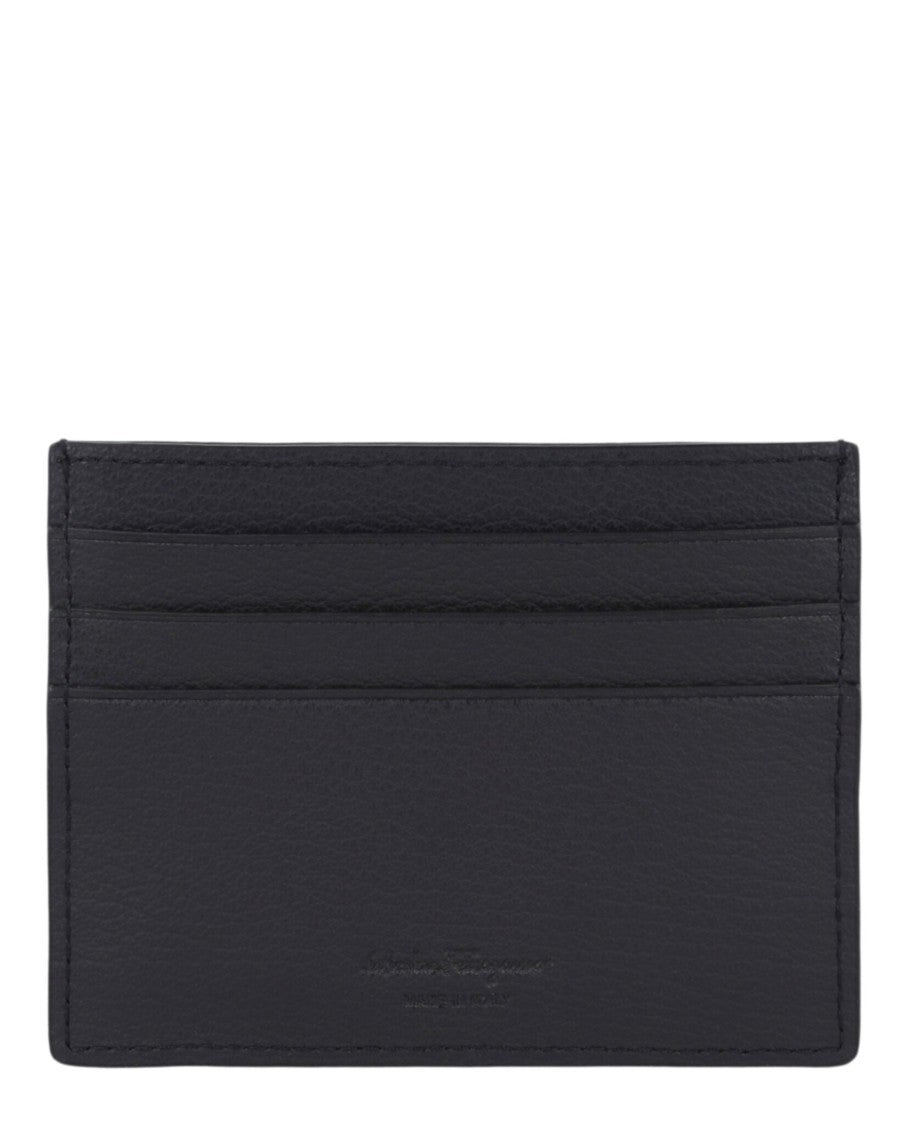 Ferragamo Gancini Leather Card Holder