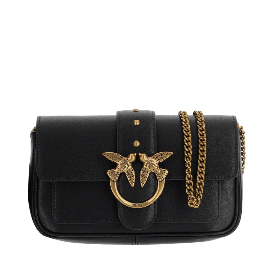 Pinko Love One Pocket Bag With Diamond Cut Detail