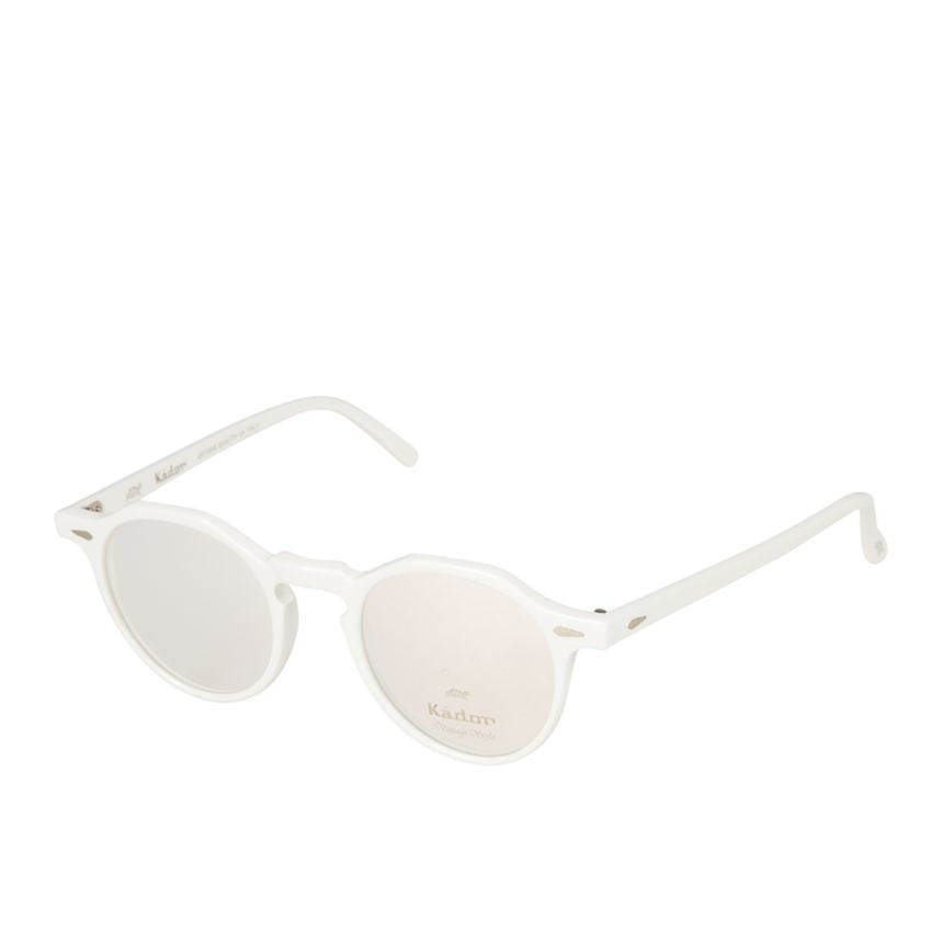 Kador Justin Round Frame Sunglasses With Glossy Finish