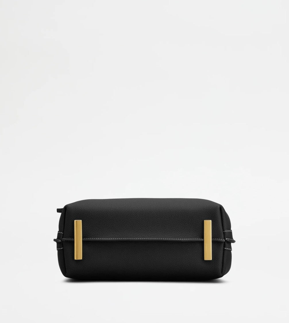 Tod's Black Tim Top Handle Mini Bag