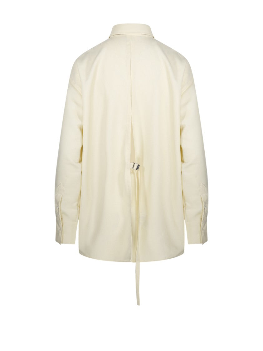 Ami Back Slit Oversized Shirt