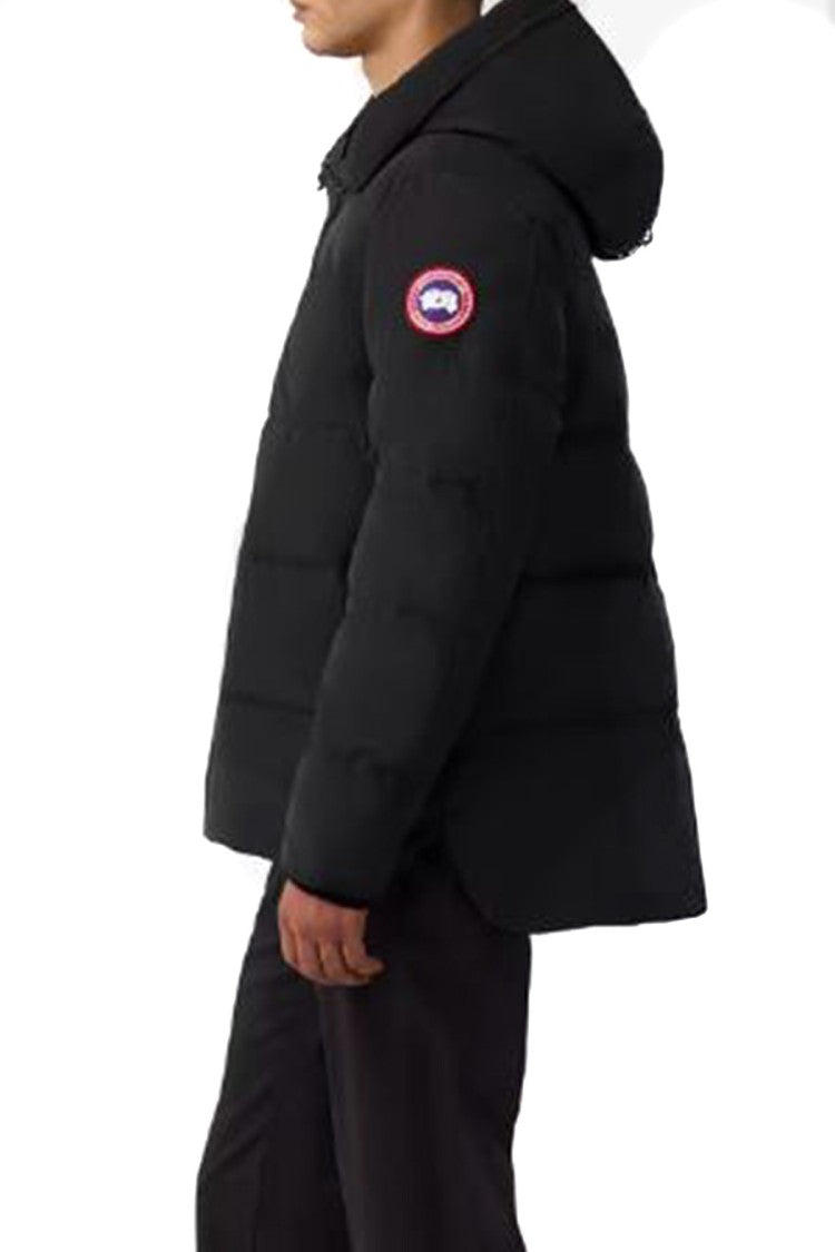Canada Goose Black Nylon Quilted Down Parka