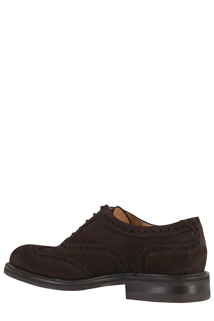 John Spencer Dylanite Derby Shoe With Suede Upper