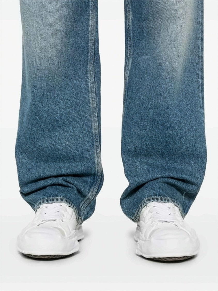 Golden Goose Relaxed Wide-Leg Denim Pants