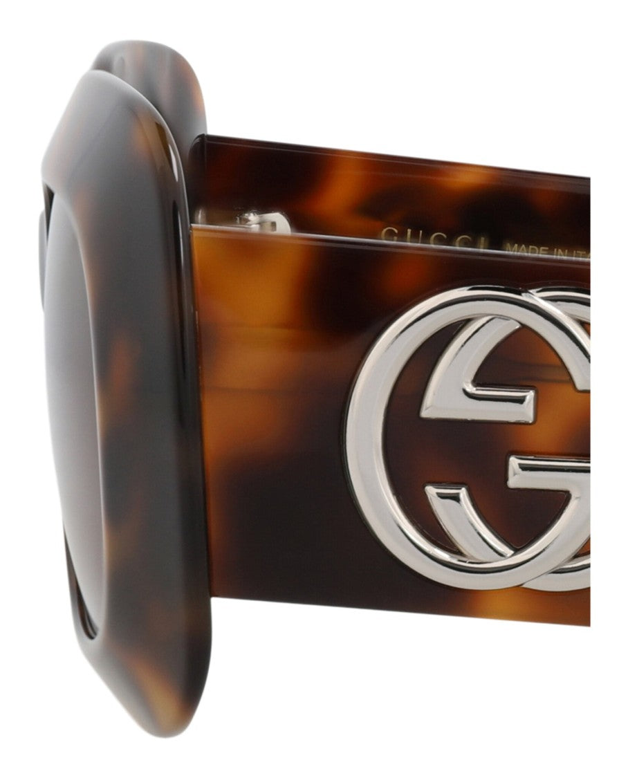 Gucci Square-Frame Recycled Acetate Sunglasses