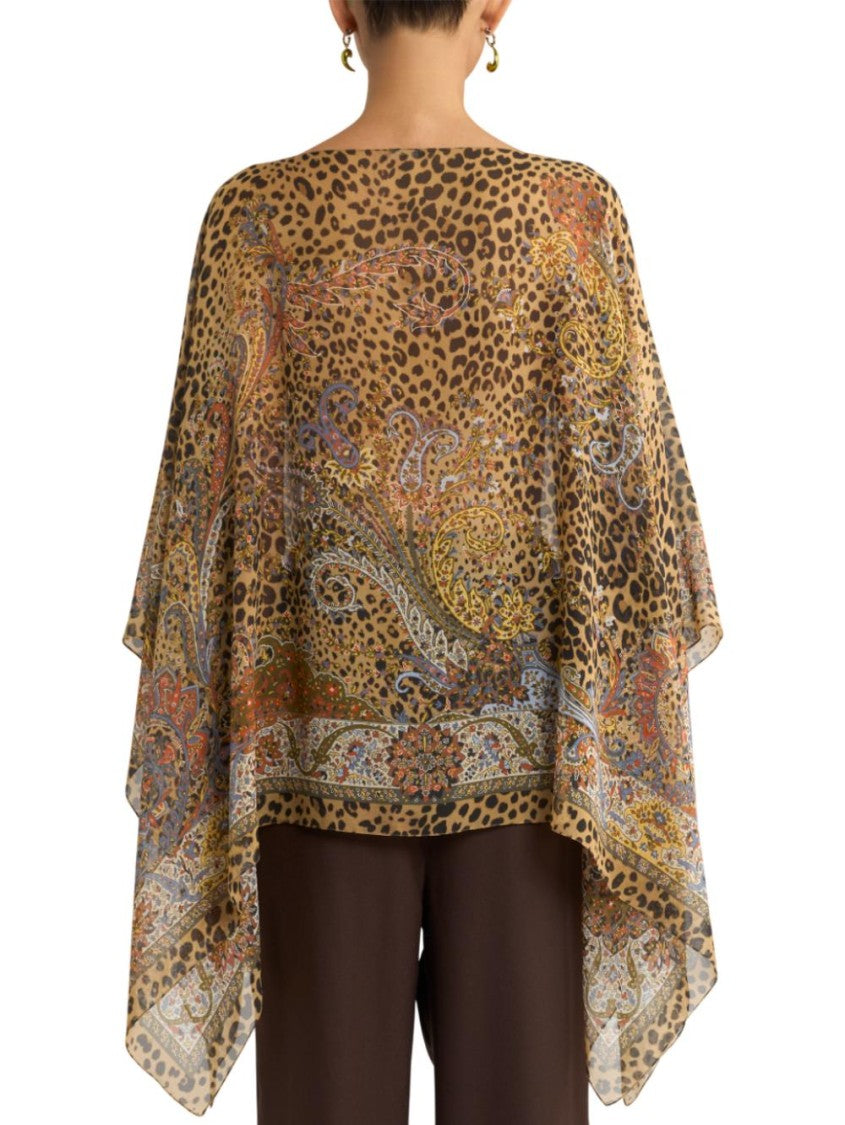 Etro Silk Boat Neck Jacket