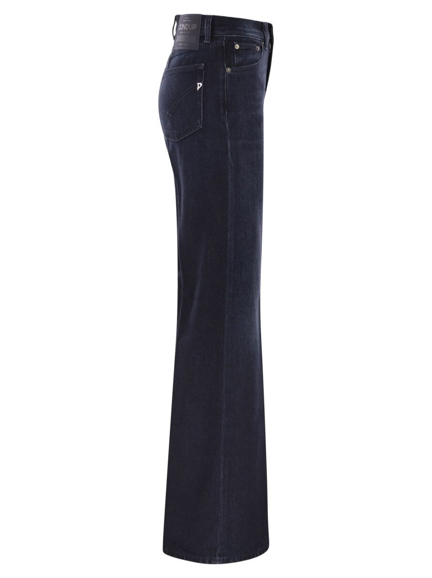 Dondup Amber - Five-Pocket Wide-Leg Jeans