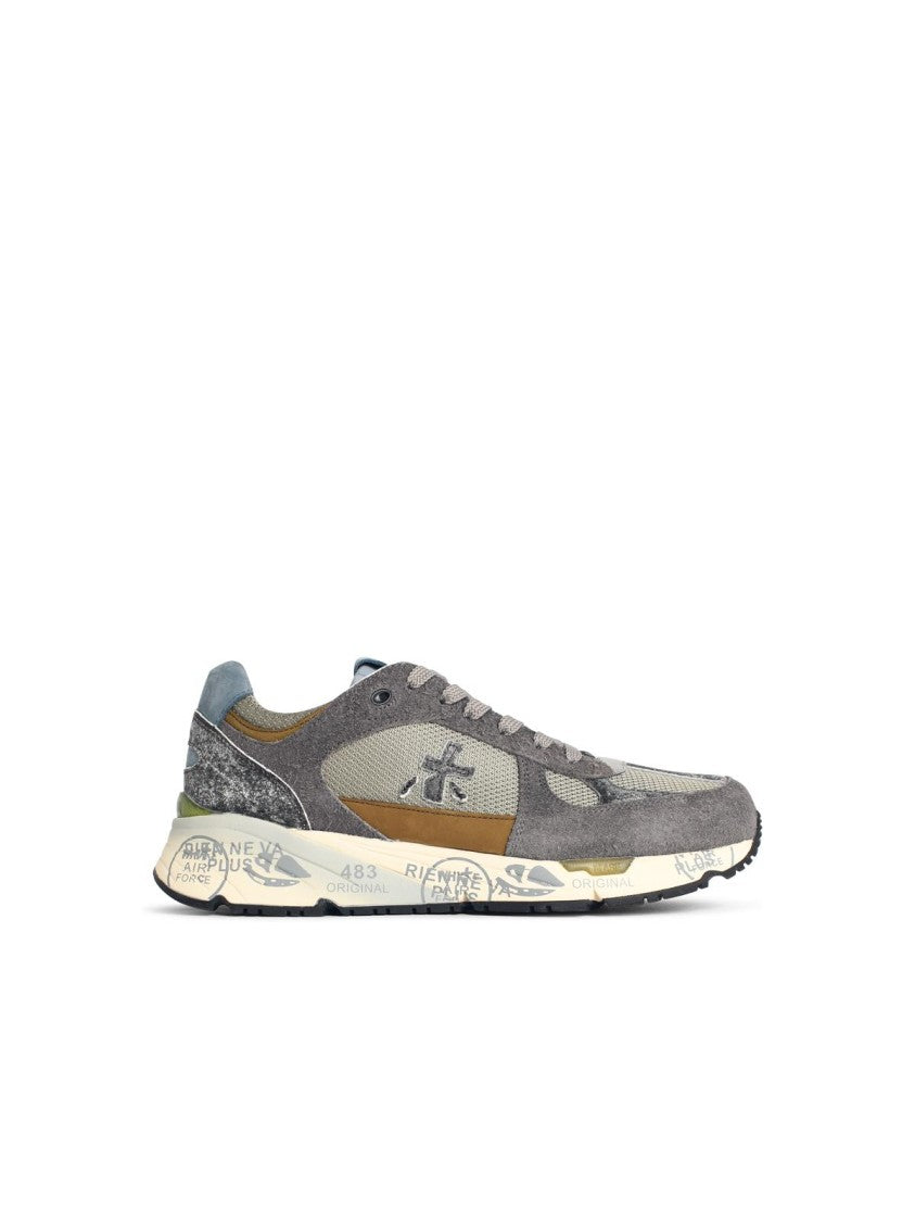Premiata Mase' Multicolor Leather Blend Sneakers