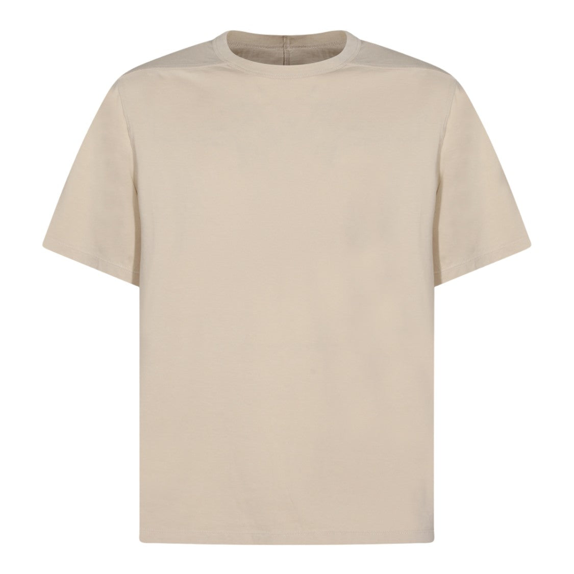 Rick Owens Short-Sleeved Crew Neck T-Shirt With Relaxed Fit