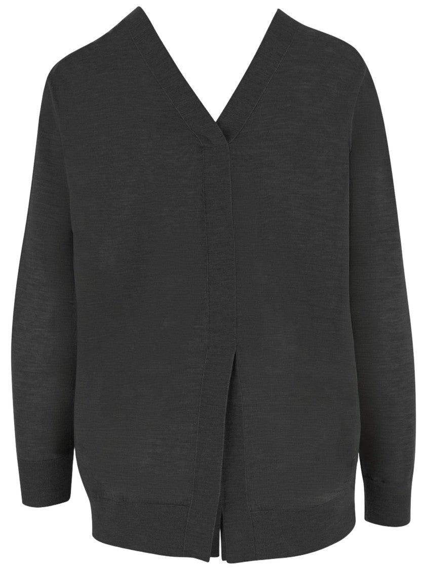 Sa Su Phi Cashmere And Silk Blend Knit Cardigan