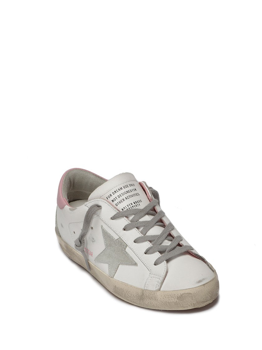 Golden Goose White Leather Sneakers