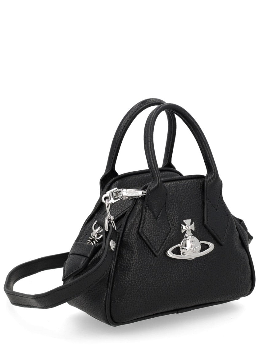 Vivienne Westwood Mini Yasmine Pebbled Texture Handbag