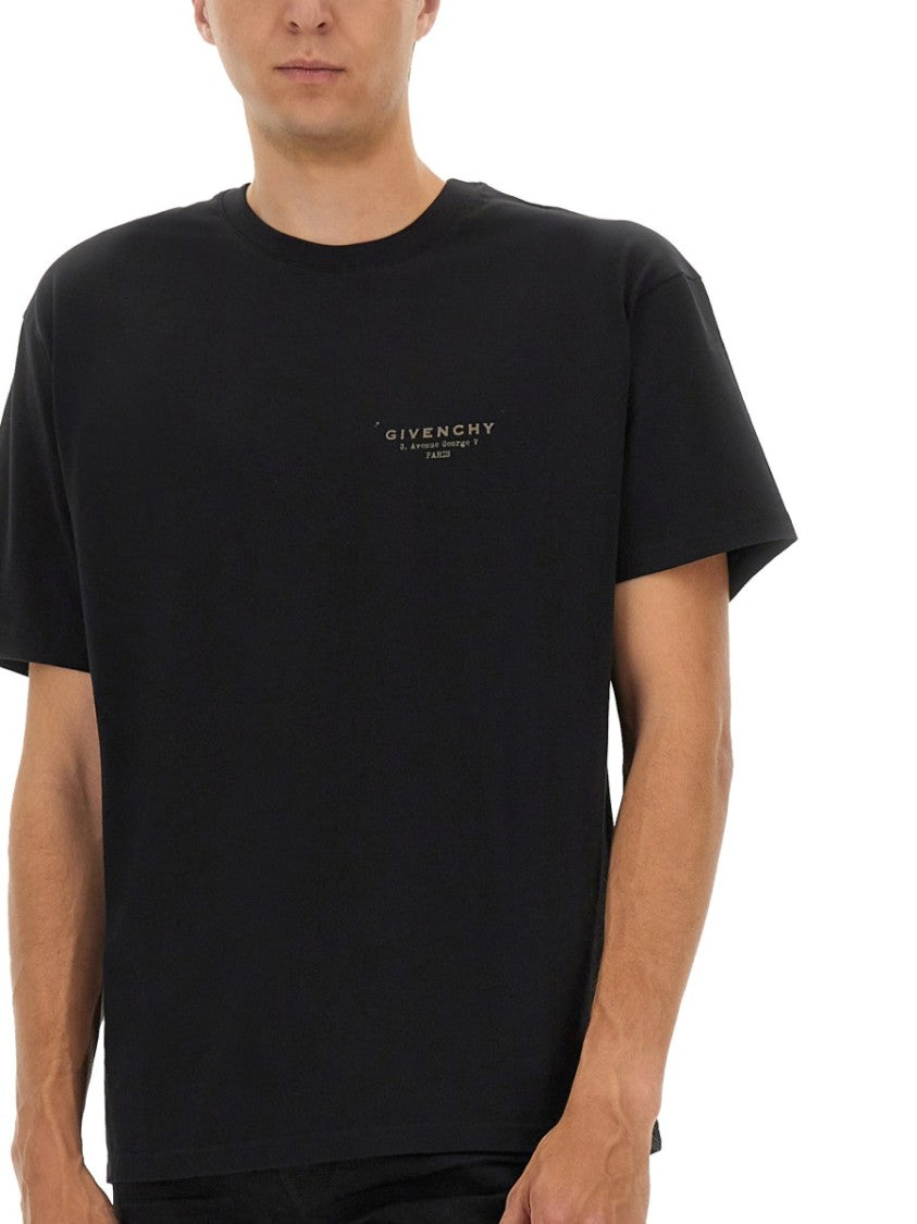 Givenchy Regular Fit Black T-Shirt