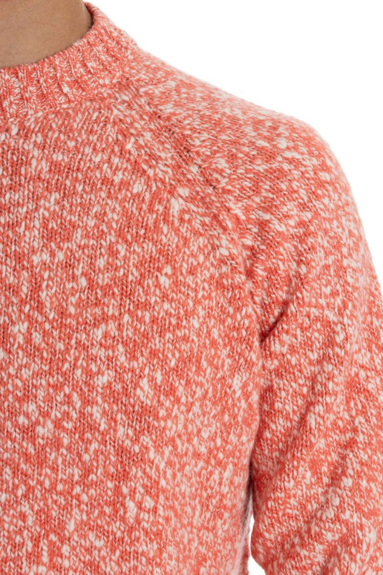 Drumohr Moulinè Wool Crewneck Sweater