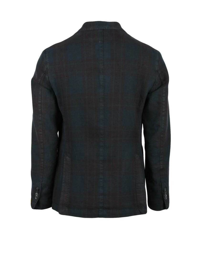 L.B.M. 1911 Grey Rounded Unlined Cotton Jacket