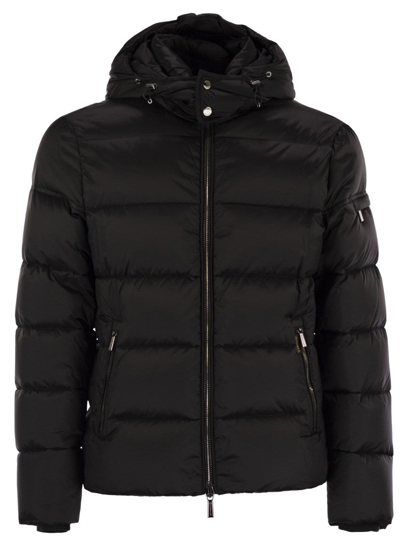 Moorer Brett - Hooded Down Jacket