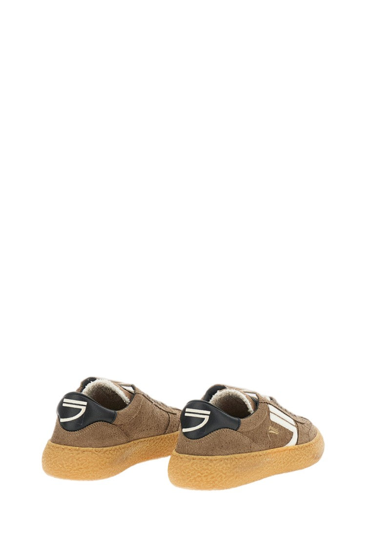 Puraai Brown 1.01 Vintage Vegan Leather Sneakers