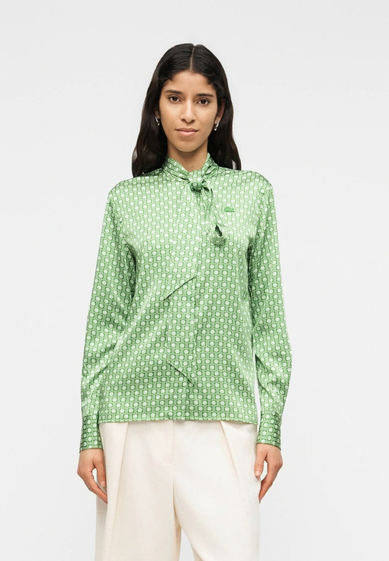 Lacoste Green Regular Fit Detachable Shirt