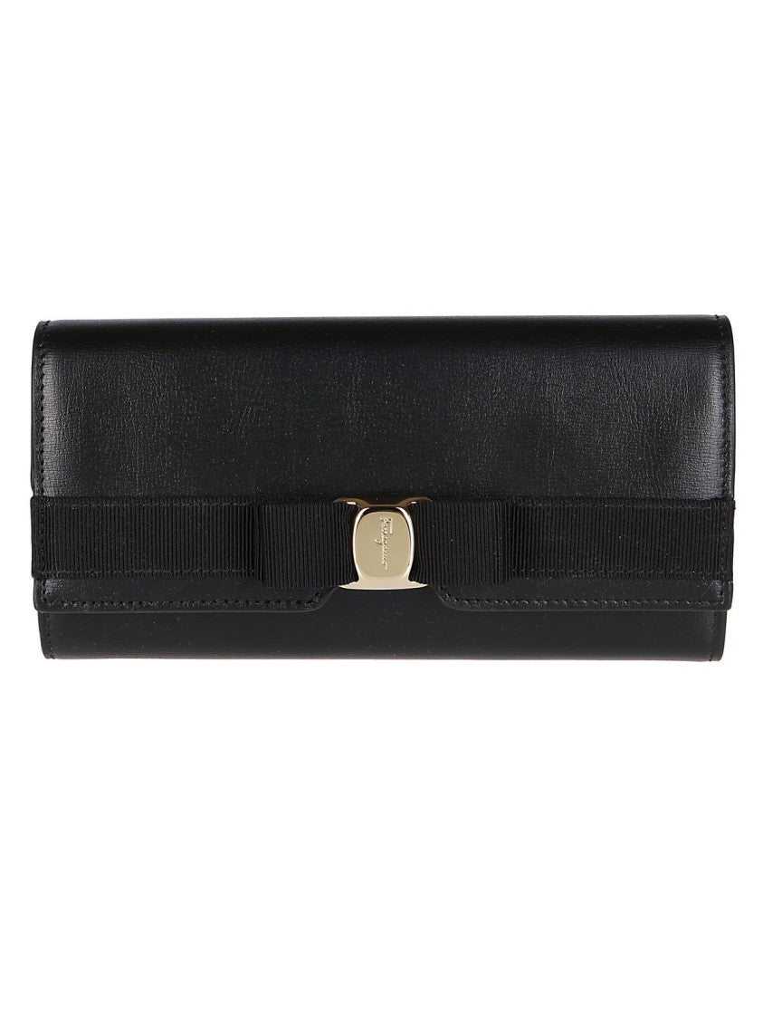 Salvatore Ferragamo Structured Long Wallet