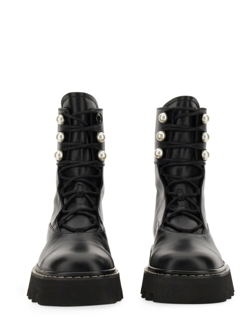 Nicholas Kirkwood "Pearlogy" Amphibious Combat Boots