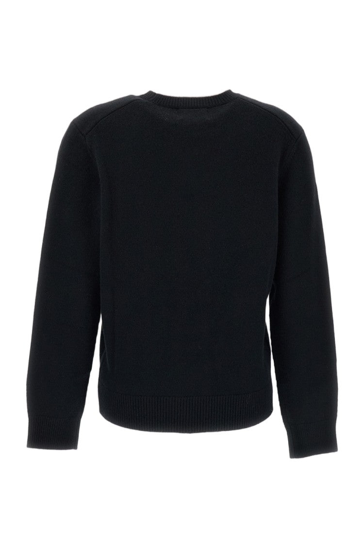 Loulou De Saison Black Ivory Cashmere Otis Sweater