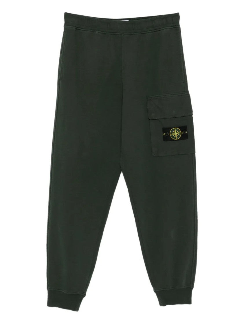 Stone Island Patch-Pocket Track Pants
