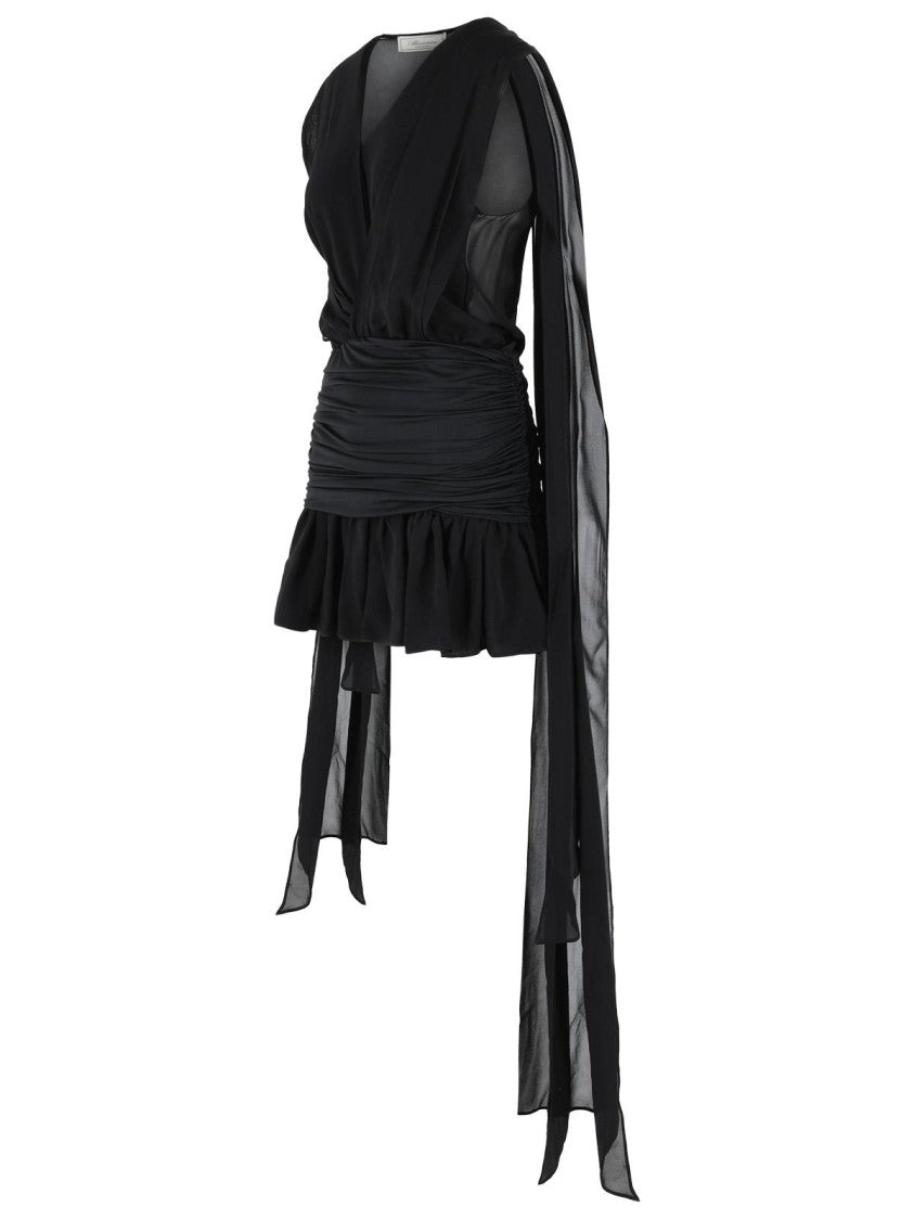 Blumarine Black Viscose Dress