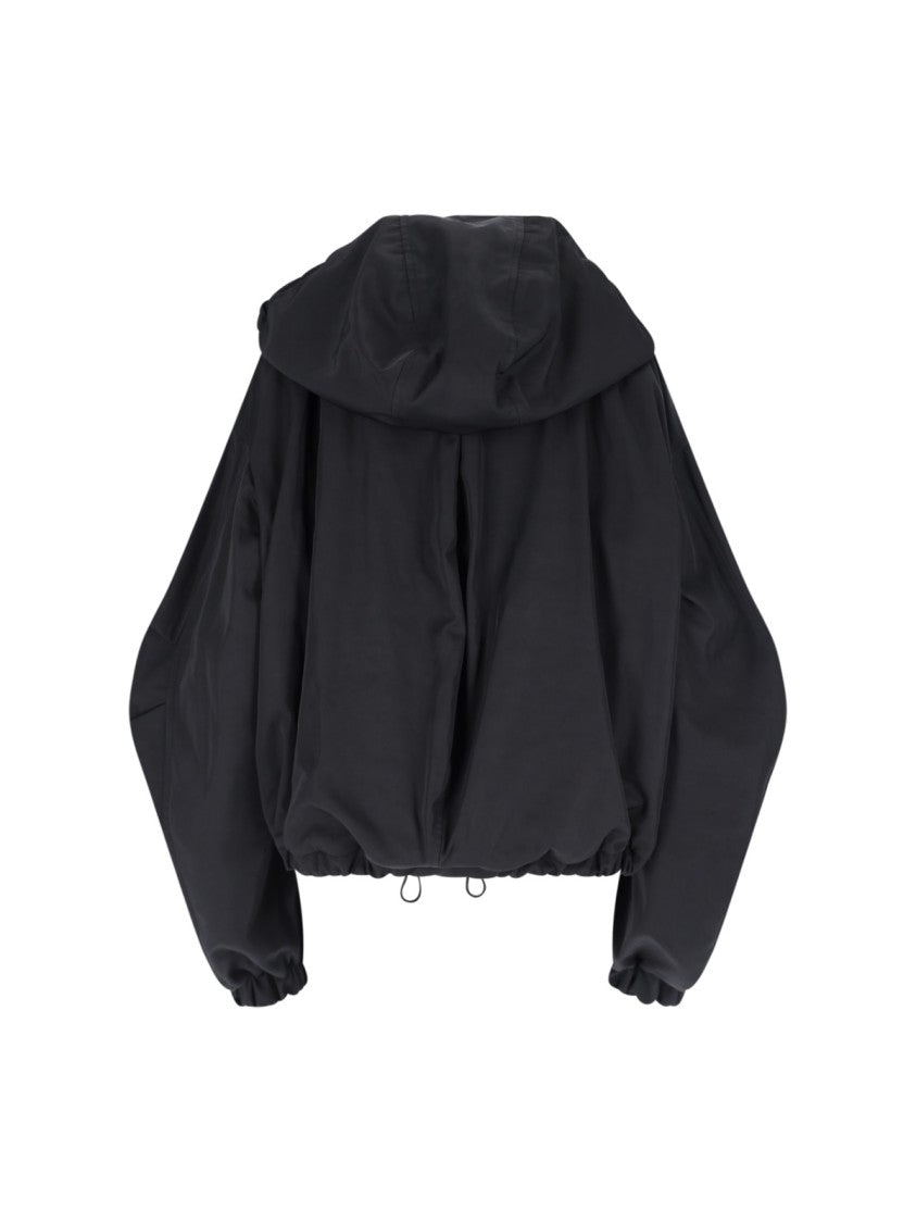 The Attico Bomber Jacket – Black