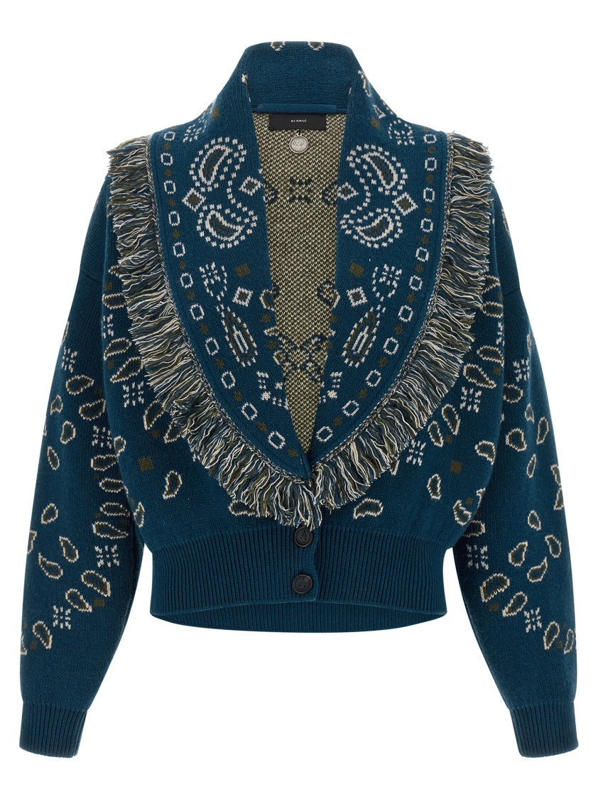 Alanui Bandana' Thistle Bomber Cards