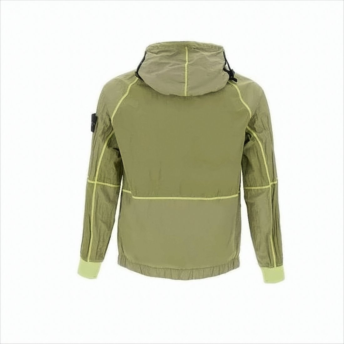 Stone Island Hooded Lightweight Green Jacket
