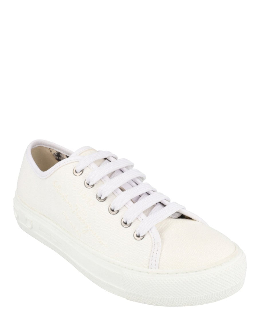 Ferragamo Mediterranean Low-Top Sneakers