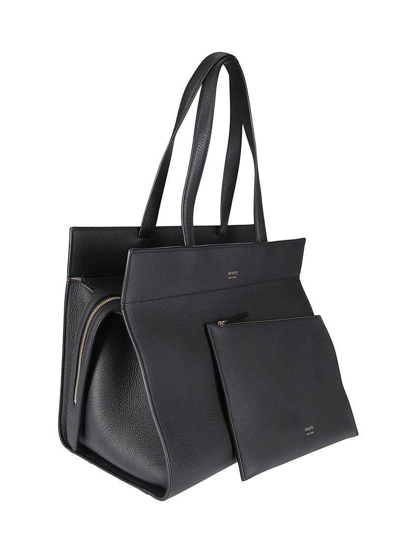 Khaite Textured Leather Tote