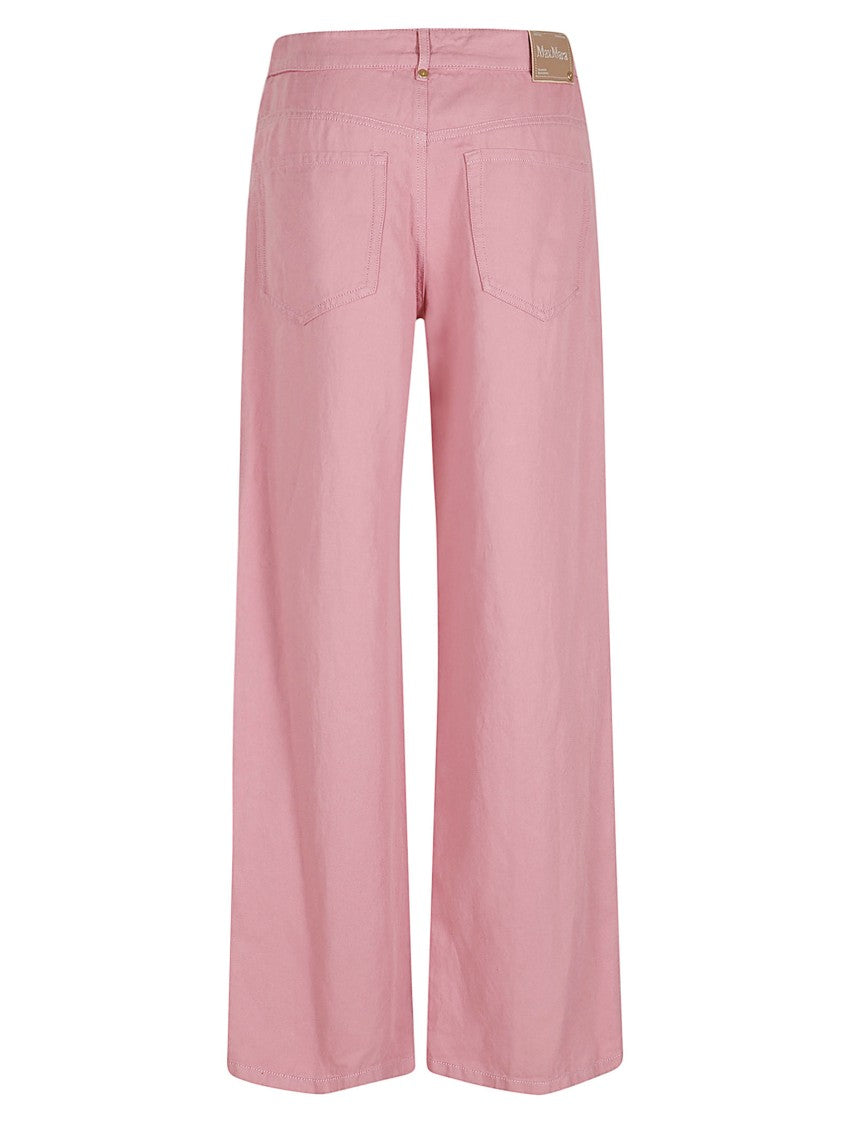 Max Mara Relaxed Straight-Leg Trousers With Five-Pocket Styling