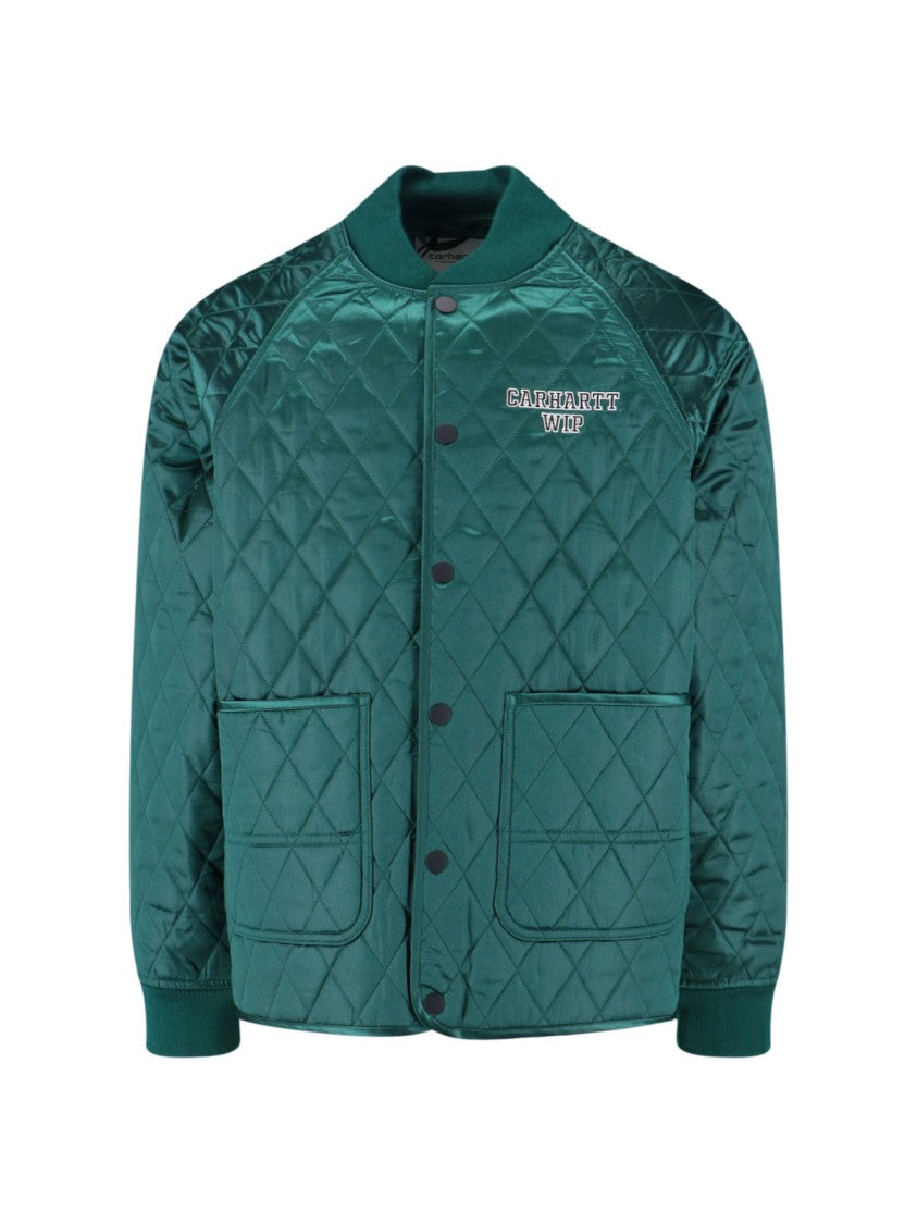 Carhartt Wip "Alumni Liner" Jacket, In Green Fabric