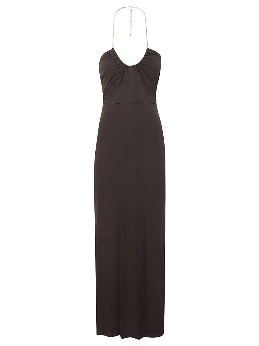 Michael Kors Halter Neck Maxi Dress