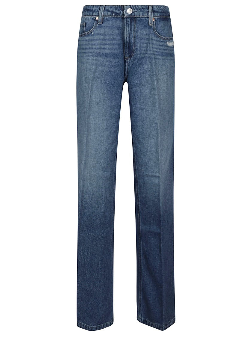 Paige Sonja Seville Distressed Straight Jeans