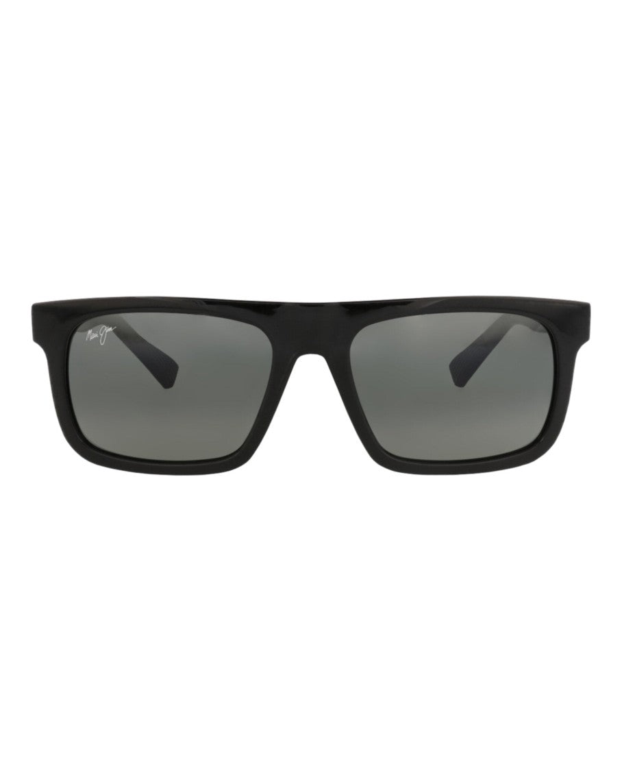 Maui Jim Square-Frame Injection Sunglasses