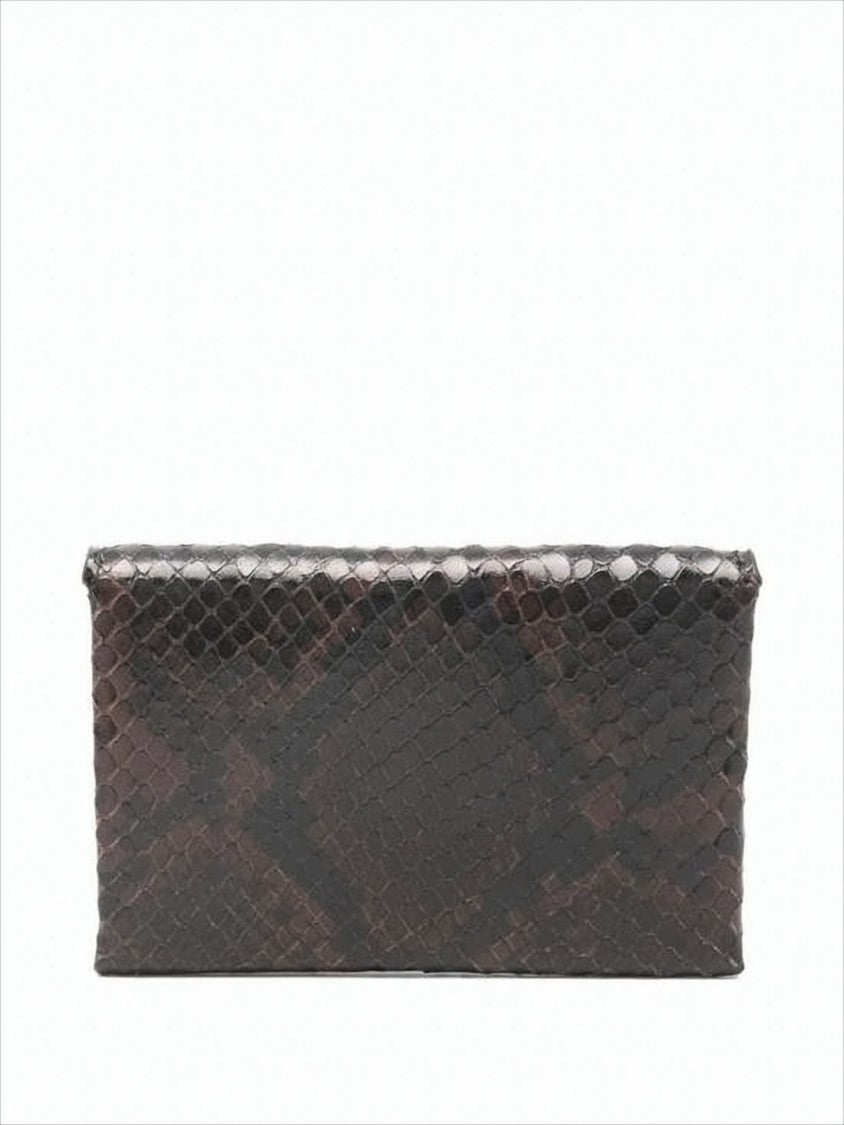 Jacquemus Textured Calf Leather Envelope Card Holder
