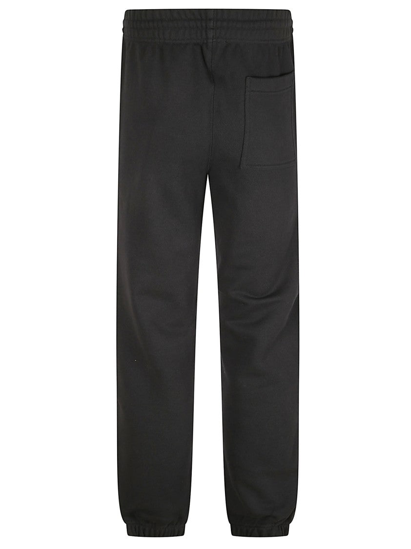 Burberry Embroidered Logo Check Side Slip Pocket Trousers