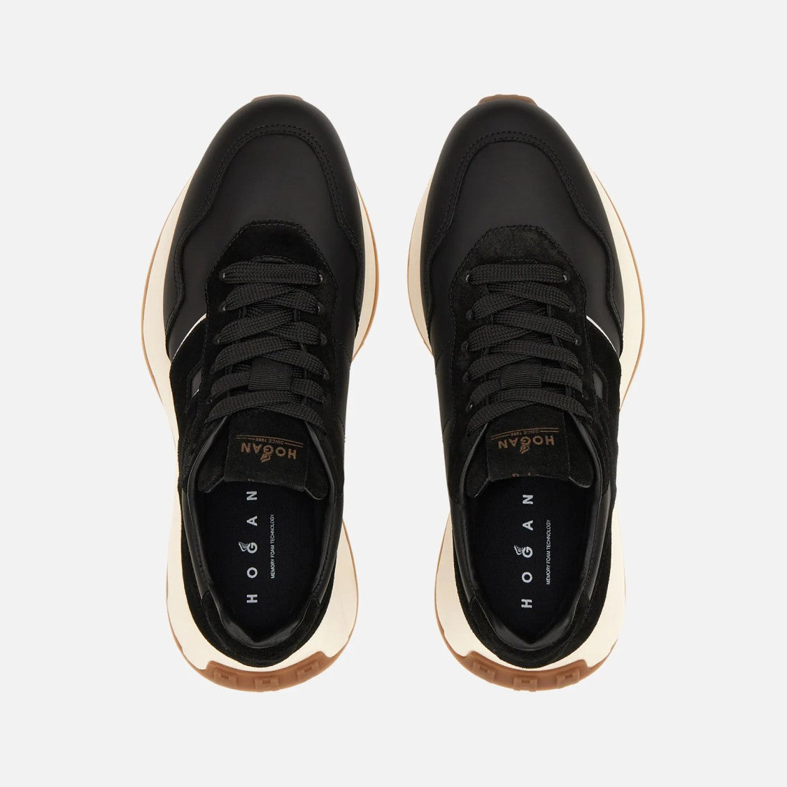 Hogan Lace-Up Shoes With Smooth