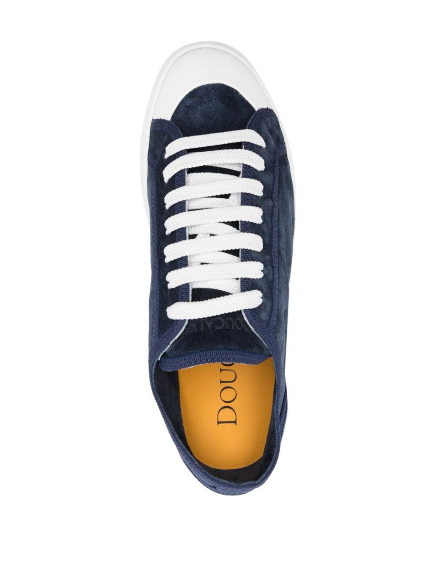 Doucal's Suede Lace-Up Sneakers