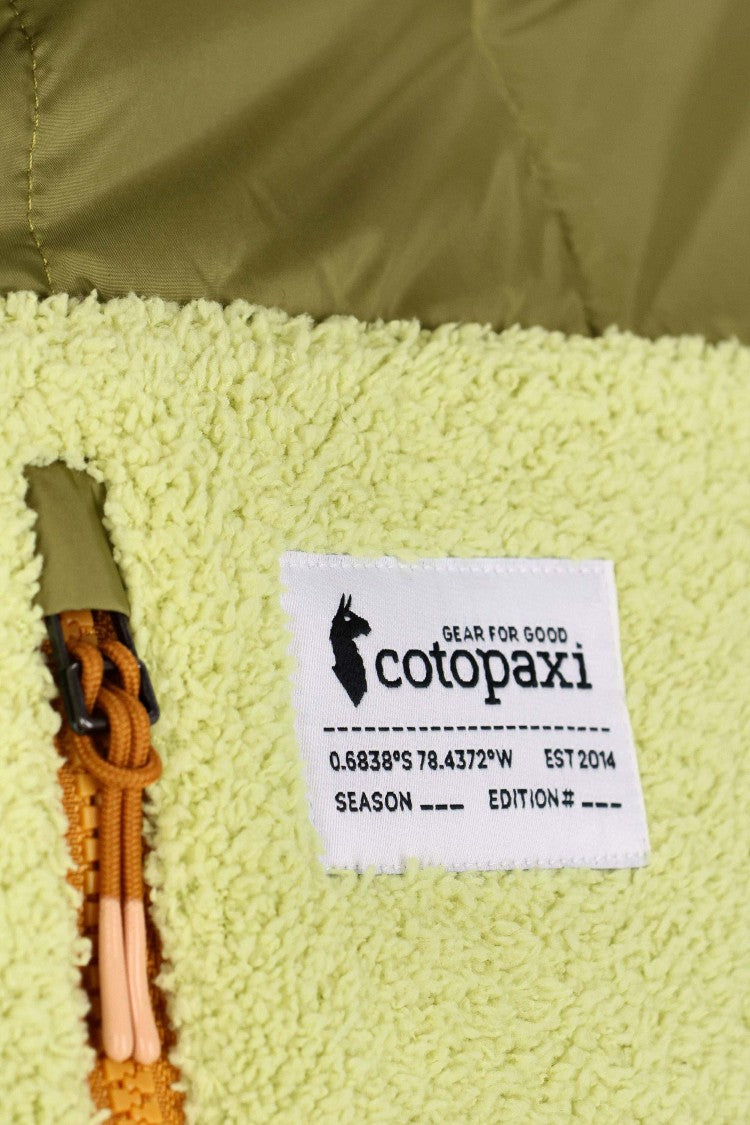 Cotopaxi Trico Model Teddy Full-Zip Hoodie With Hood