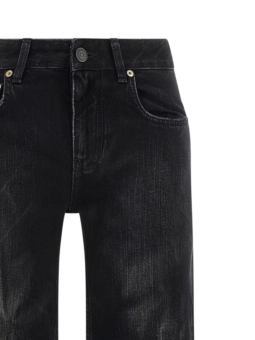 Balenciaga Wide Flared Denim Jeans