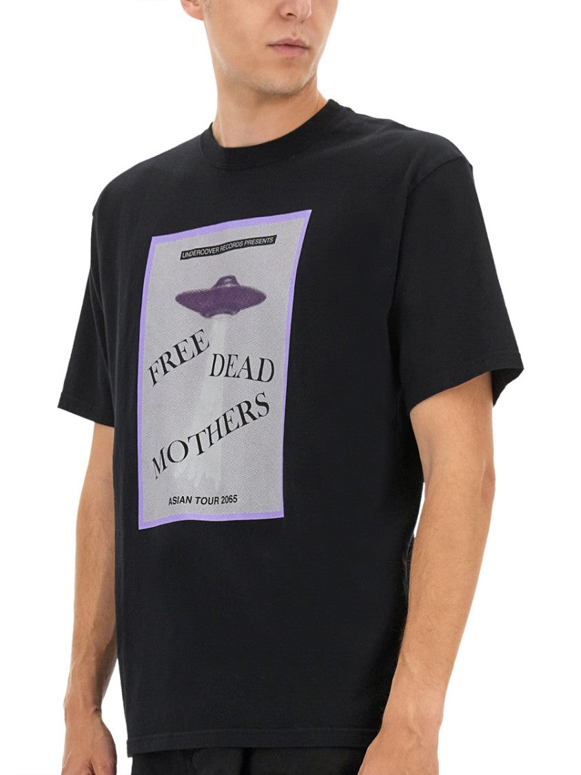 Undercover Graphic Print T-Shirt With Ufo Design