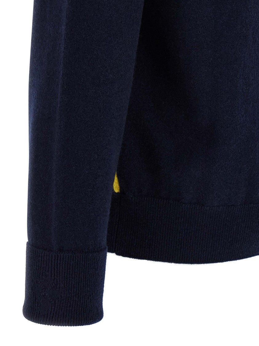 Ballantyne Argyle Pattern Sweater