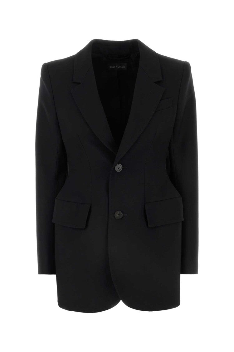Balenciaga Black Wool Blazer