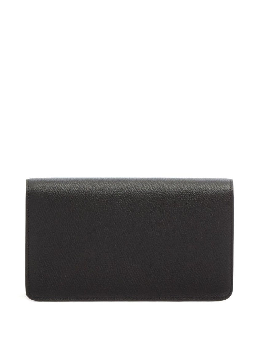 Valentino Garavani Rectangular Textured Leather Handbag