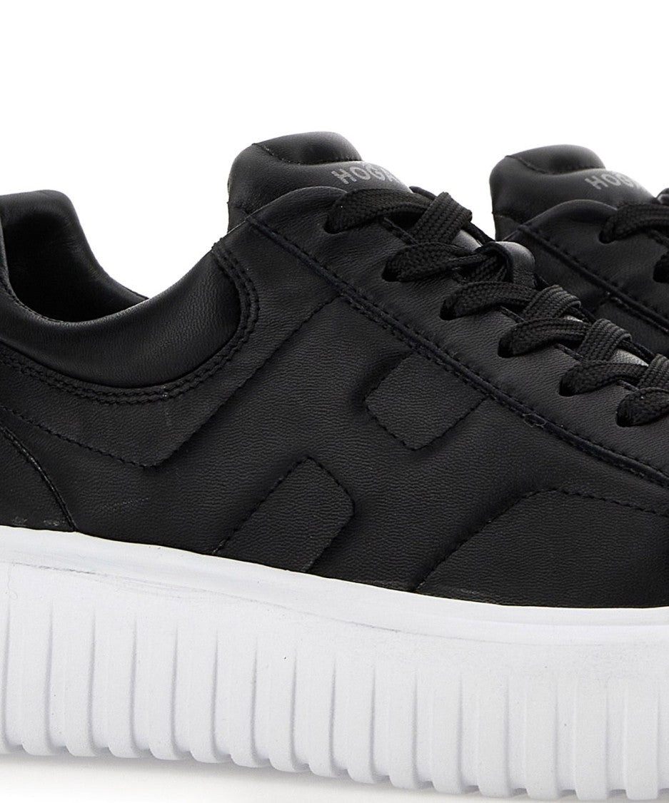 Hogan Chunky Sole Black Sneakers