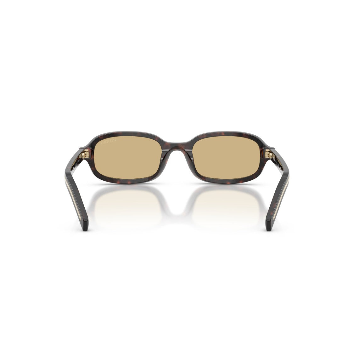 Prada 0Pr D06s Rectangular Tortoiseshell Sunglasses